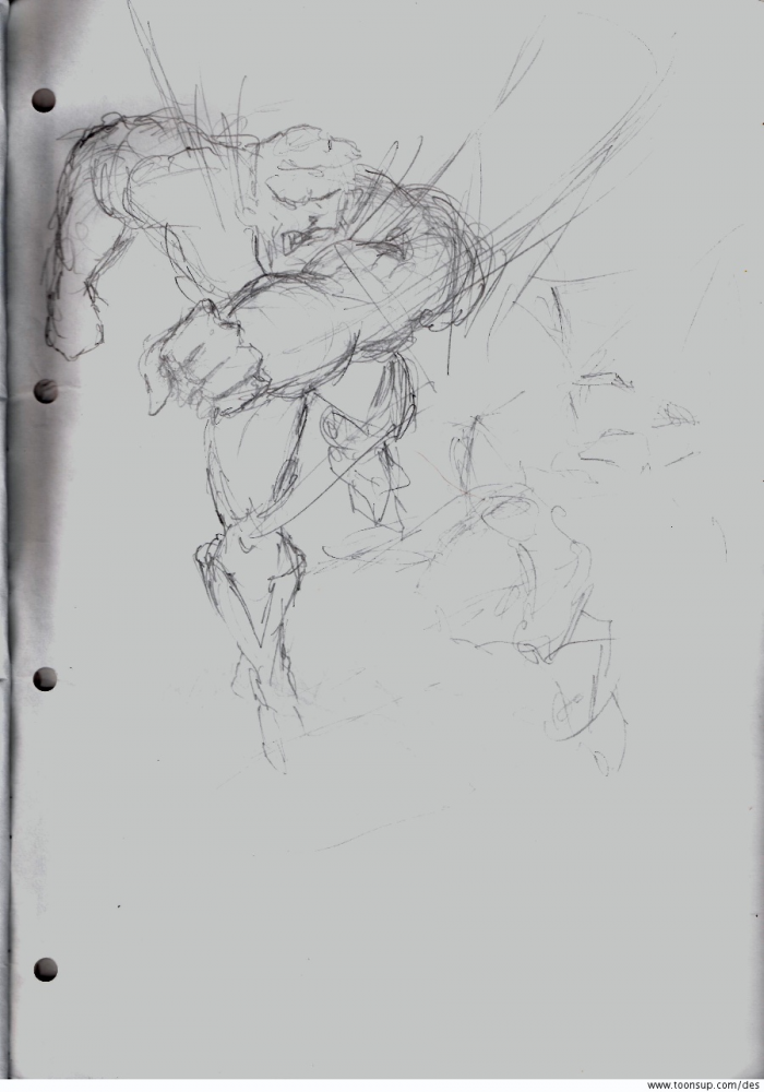 Illustration: Sketches on a train 3