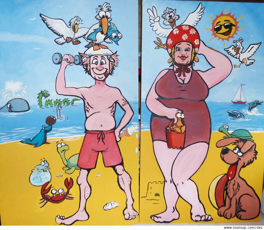 Illustration: On The Beach 1