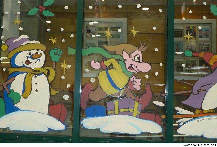 Comic: Wacky Races - Christmas style 1