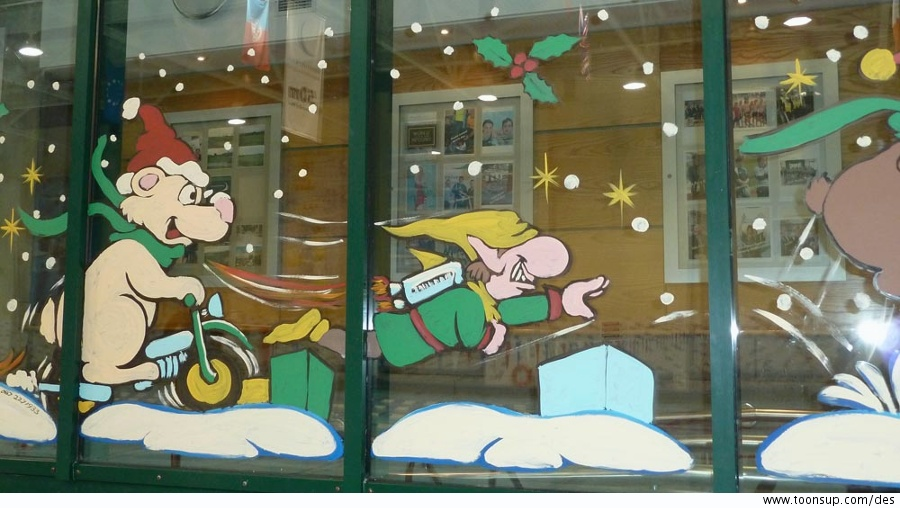 Comic: Wacky Races - Christmas style 3