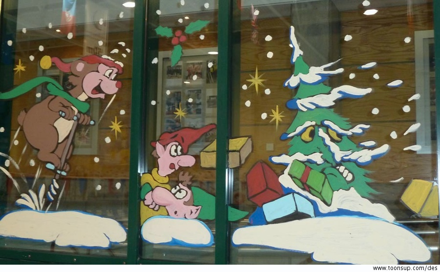 Comic: Wacky Races - Christmas style 4