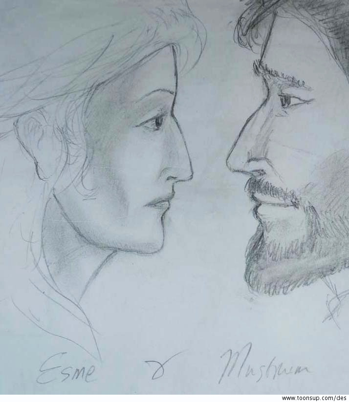 Illustration: Mustrum and Esme 1