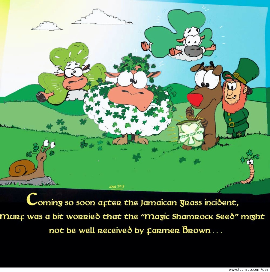 Cartoon: Shamrock Shock 1