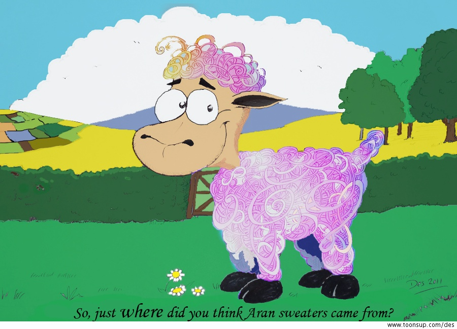 Cartoon: Celtic Wool 1
