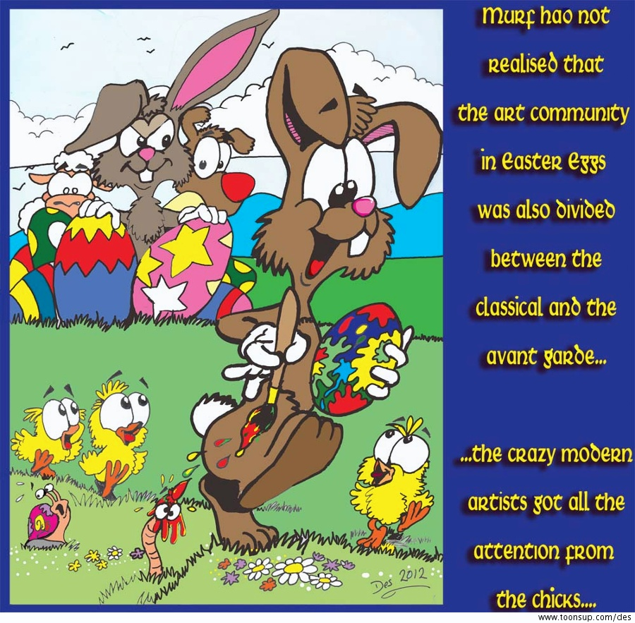 Cartoon: Easter Art Schisms.... 1