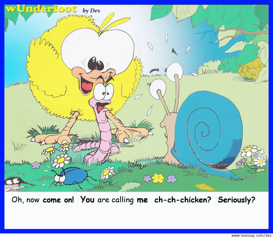 Cartoon: Ch-Ch-Chicken! 1