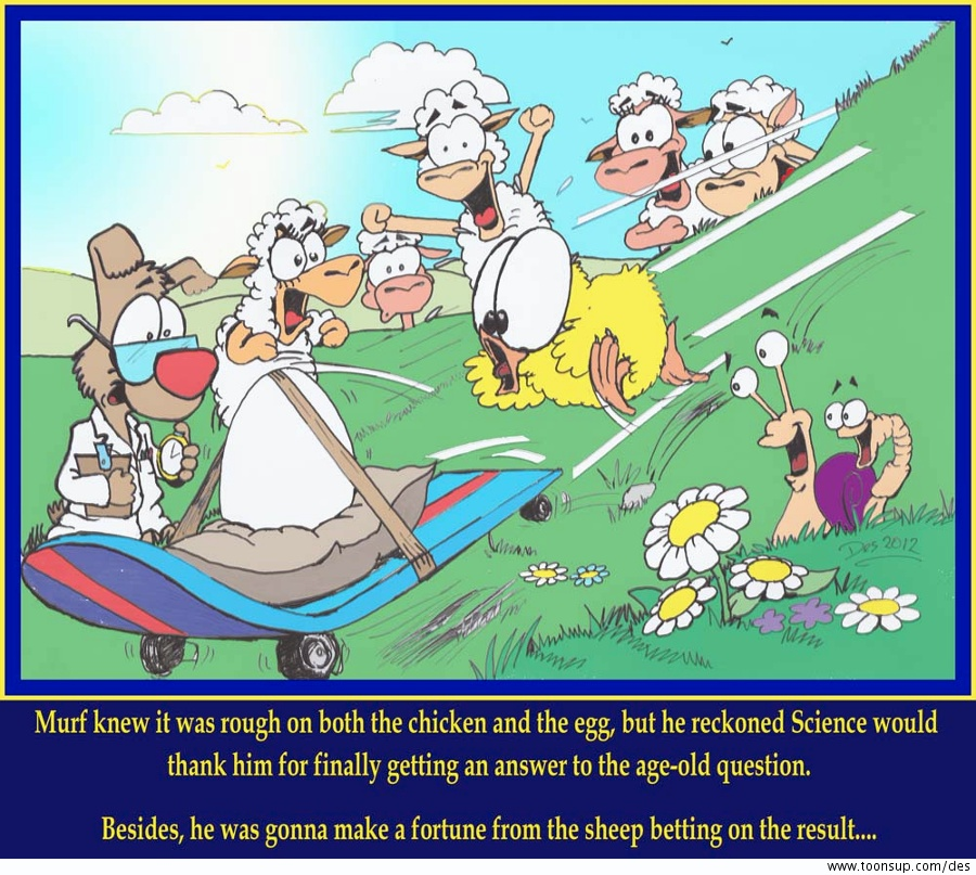 Cartoon: Who Comes First? 1