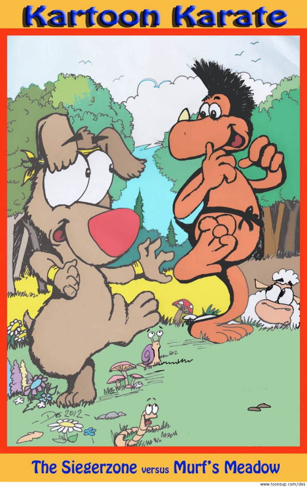 Cartoon: Cartoon Capoeira 1