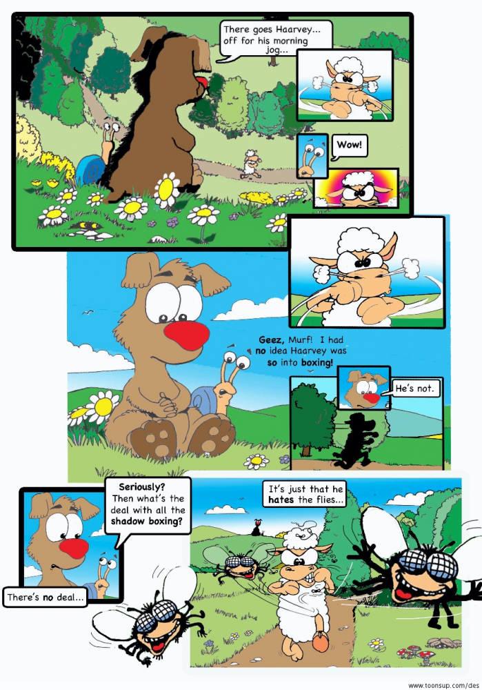 Cartoon: Fighting Spirit 1