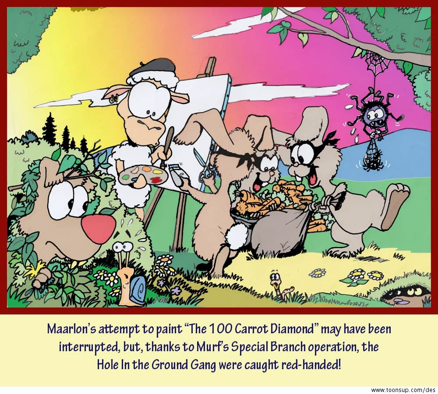 Cartoon: Baaad Bunnies 1