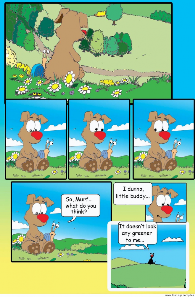 Cartoon: The Grass Is Always Greener... 1