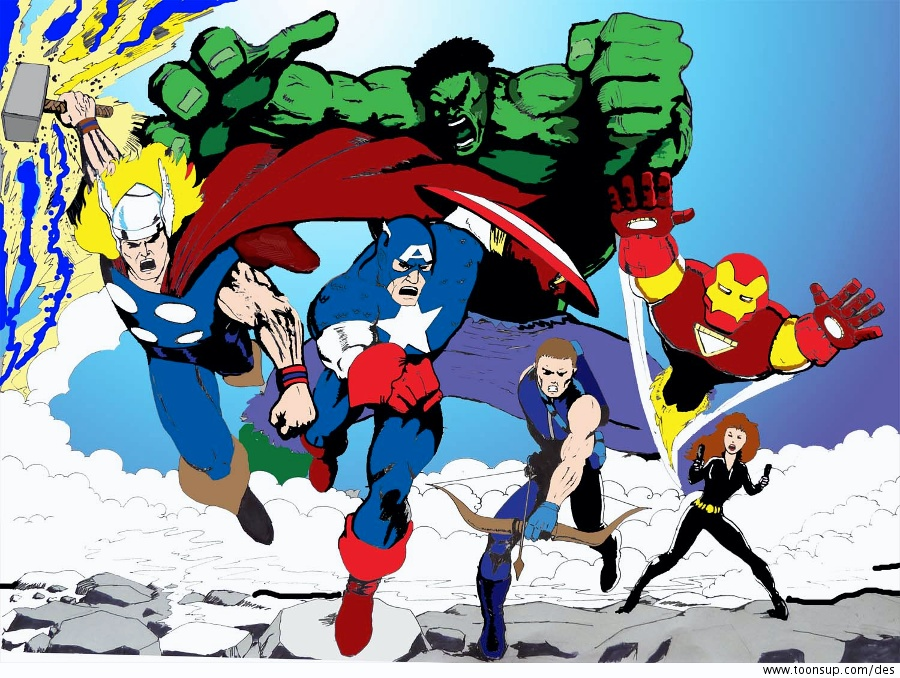 Illustration: Heroes Assemble 4