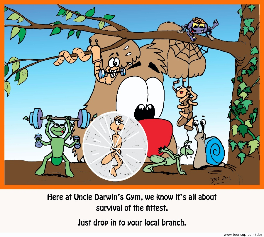 Cartoon: When the going gets tough.... 1