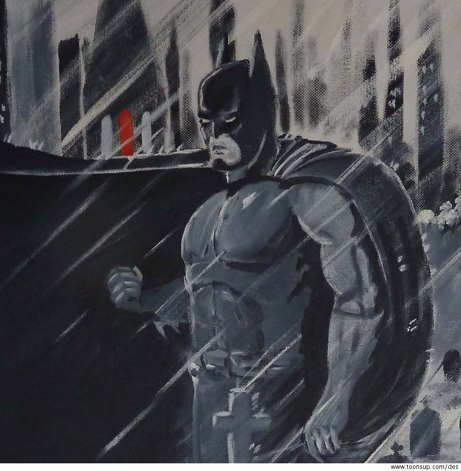 Illustration: Rainy Knight In Gotham 7