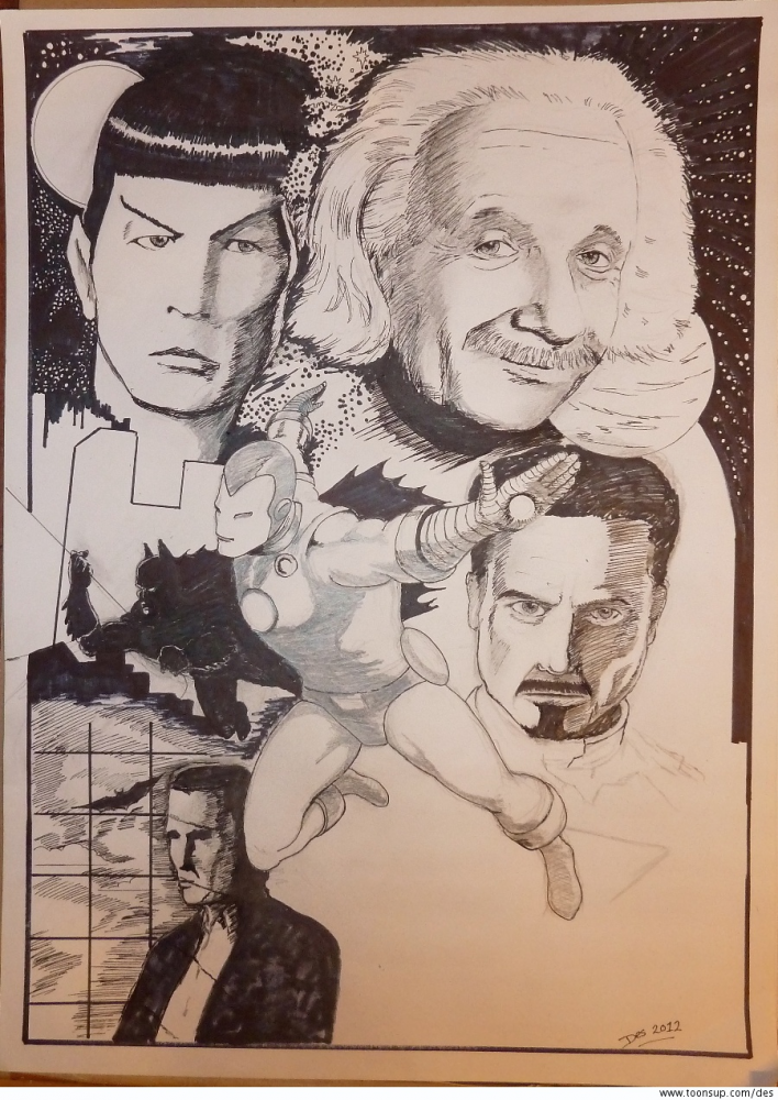 Illustration: Albert Iron Bat Spockstein 1
