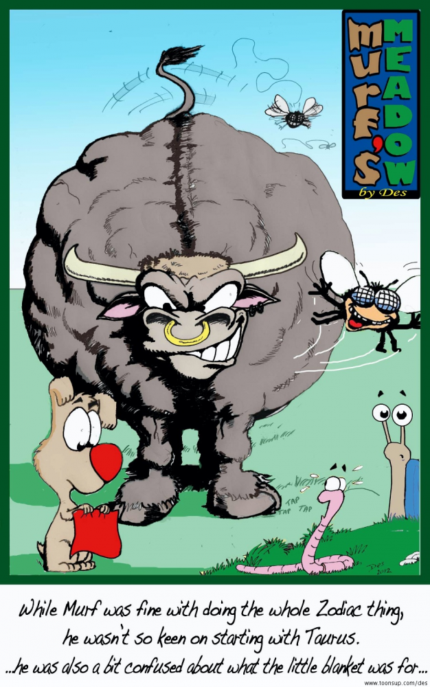 Cartoon: Taurus - a load of bull 1