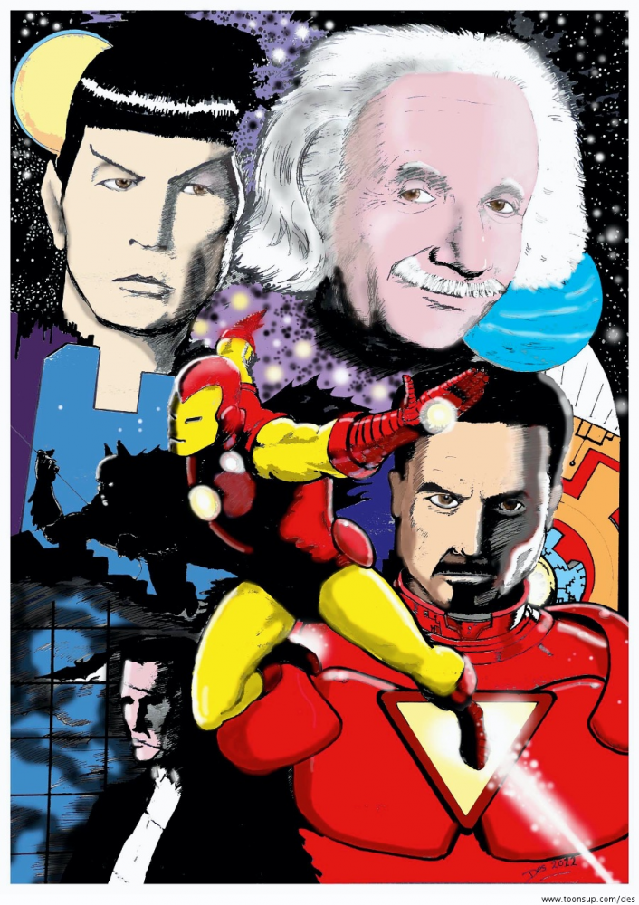 Illustration: Albert SpockStarkWayneStein 1