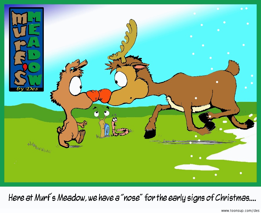 Cartoon: Clash of the Red-Nosed Titans 1