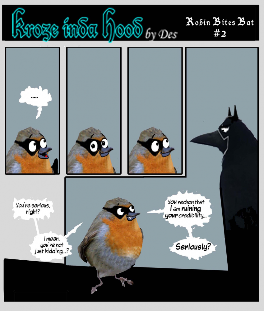 Comic: Robin Bites Bat! 2