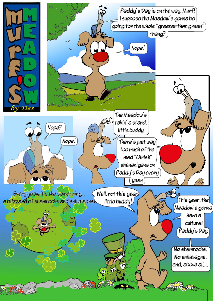Comic: Paddy Whackery 1
