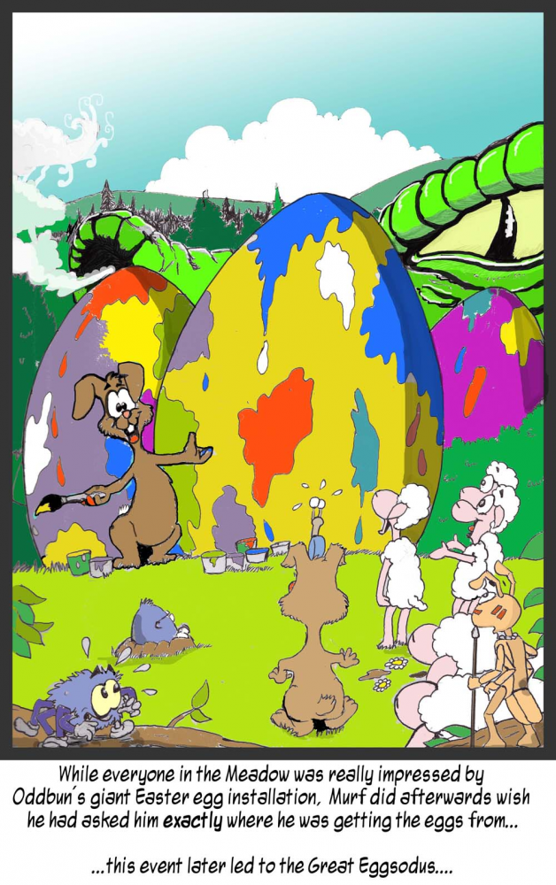 Cartoon: Easter Egg-citement 1