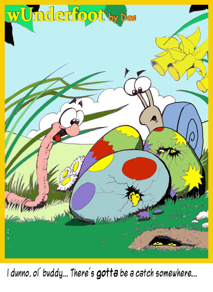 Cartoon: Easter Egg-citement 2