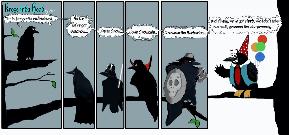 Comic: A bit over the top.... 1