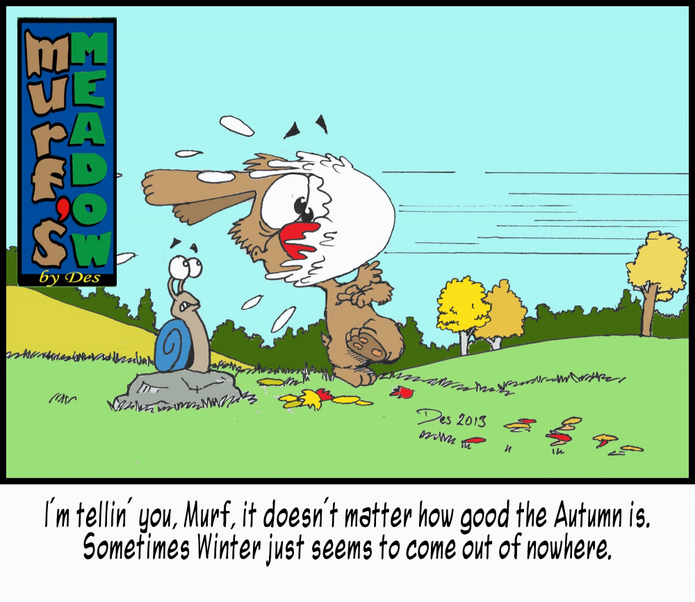 Cartoon: Suddenly, Winter 1