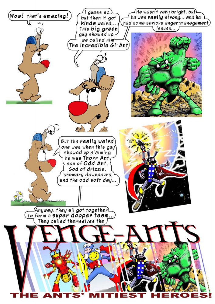 Comic: Venge Ants Is Fine, Sayeth The Rabbit! 2