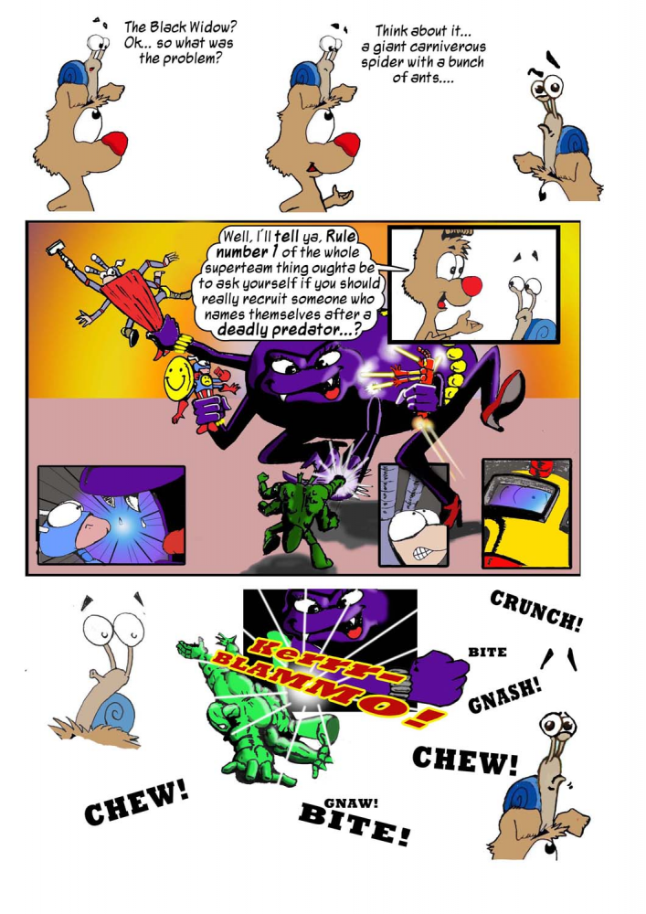 Comic: Venge Ants Is Fine, Sayeth The Rabbit! 4