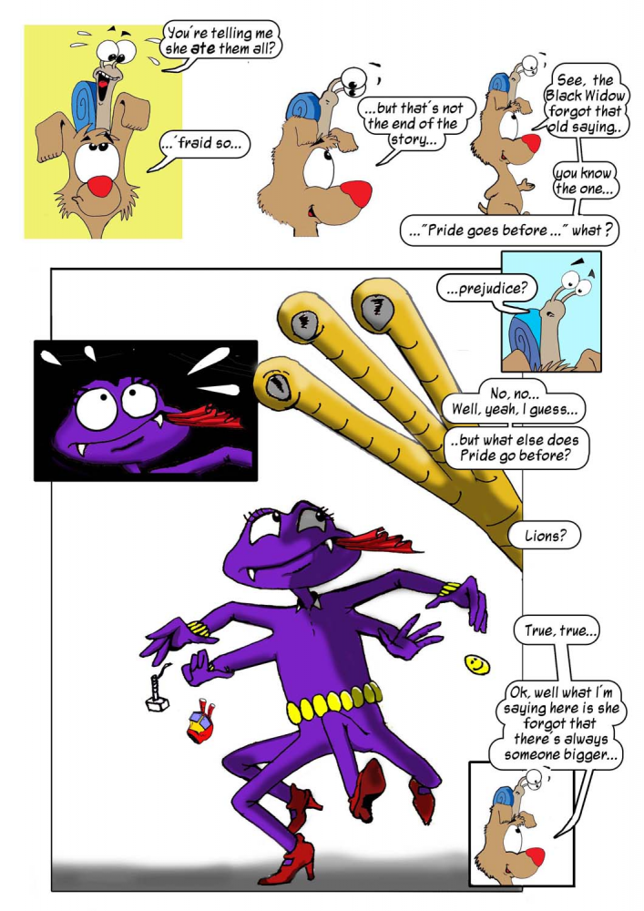 Comic: Venge Ants Is Fine, Sayeth The Rabbit! 5