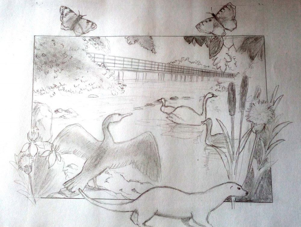 Illustration: Mural from Sketch to Painting 1