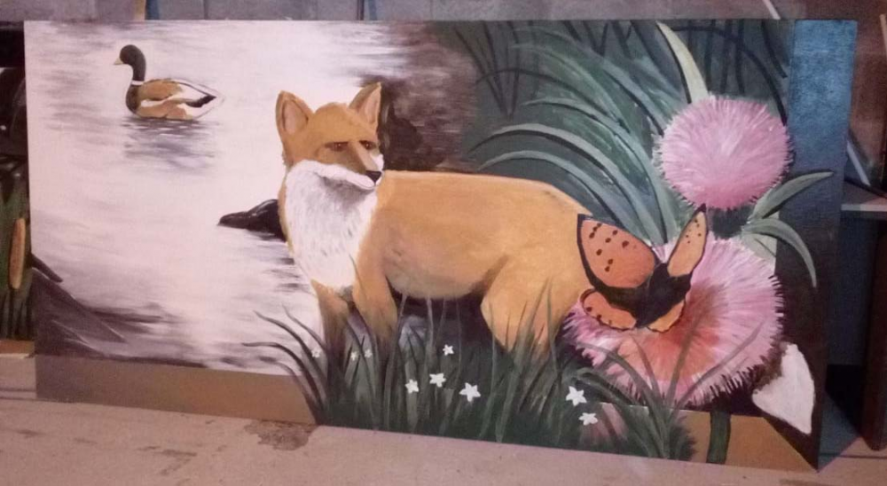 Illustration: Mural from Sketch to Painting 4