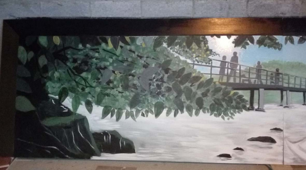 Illustration: Mural from Sketch to Painting 6