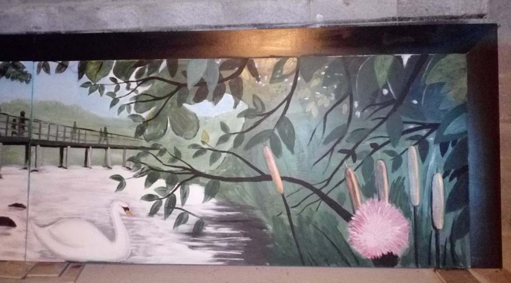 Illustration: Mural from Sketch to Painting 7