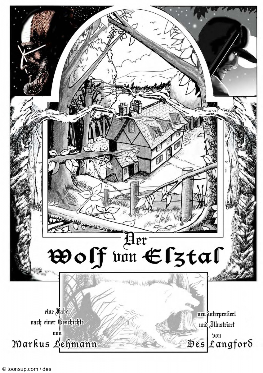 Illustration: Der Wolf Von Elztal - The Wolf of Elztal 1