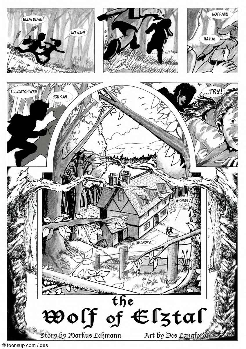 Comic: The Wolf of Elztal - English version 3