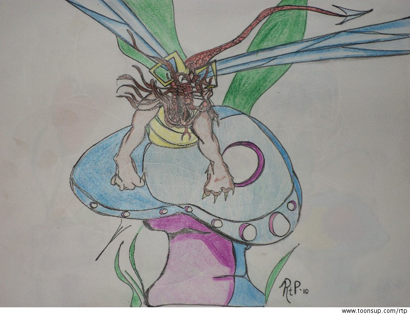 Concept Art / Character Design: Dragonfly 3