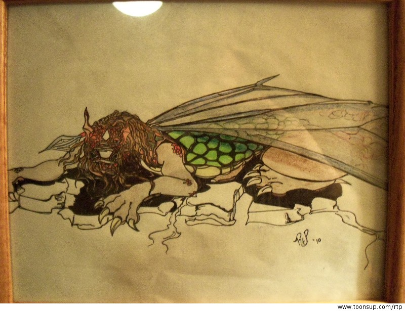 Concept Art / Character Design: Dragonfly 4