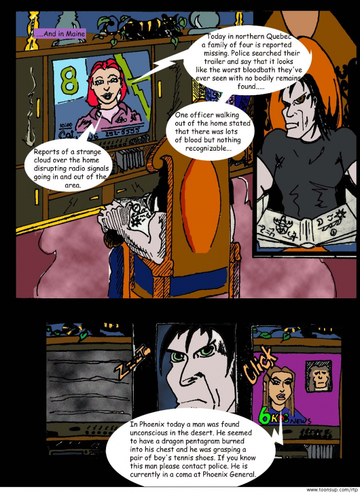 Cartoon: Paralell Lines  test pages 1