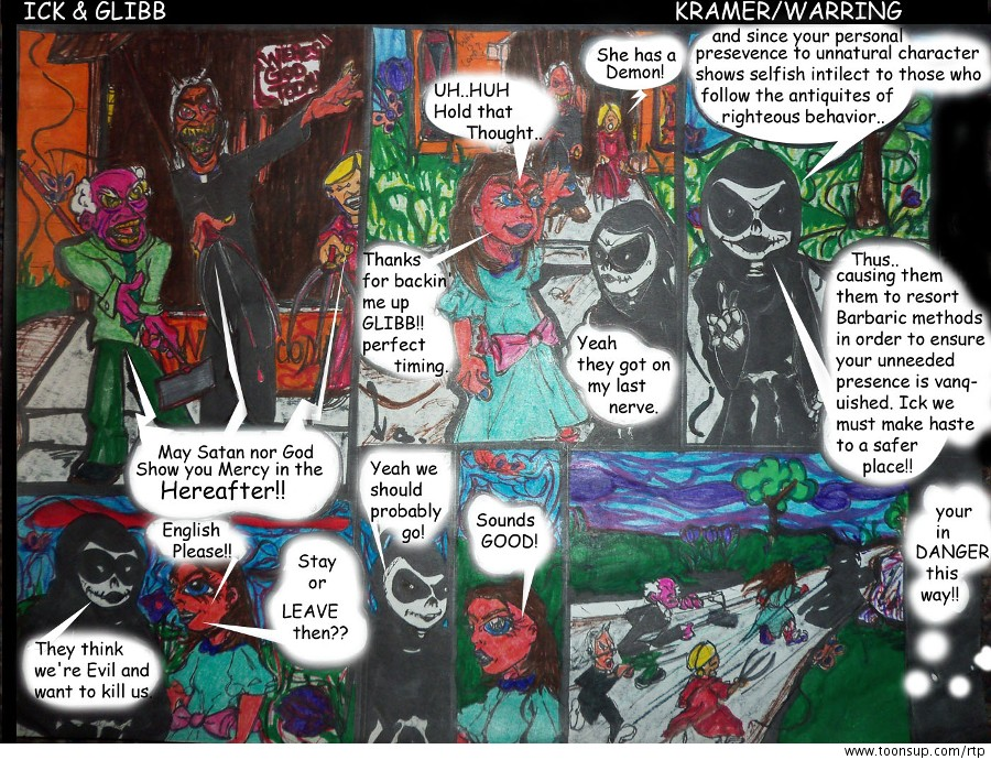 Comic: ick and glibb 2