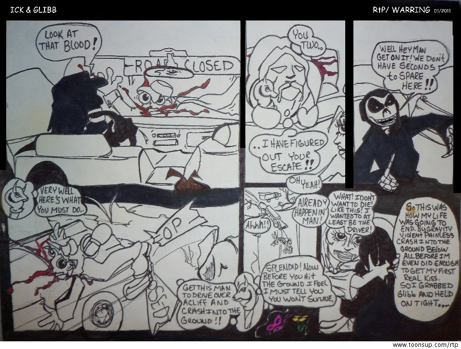Cartoon: Ick and Glibb 2
