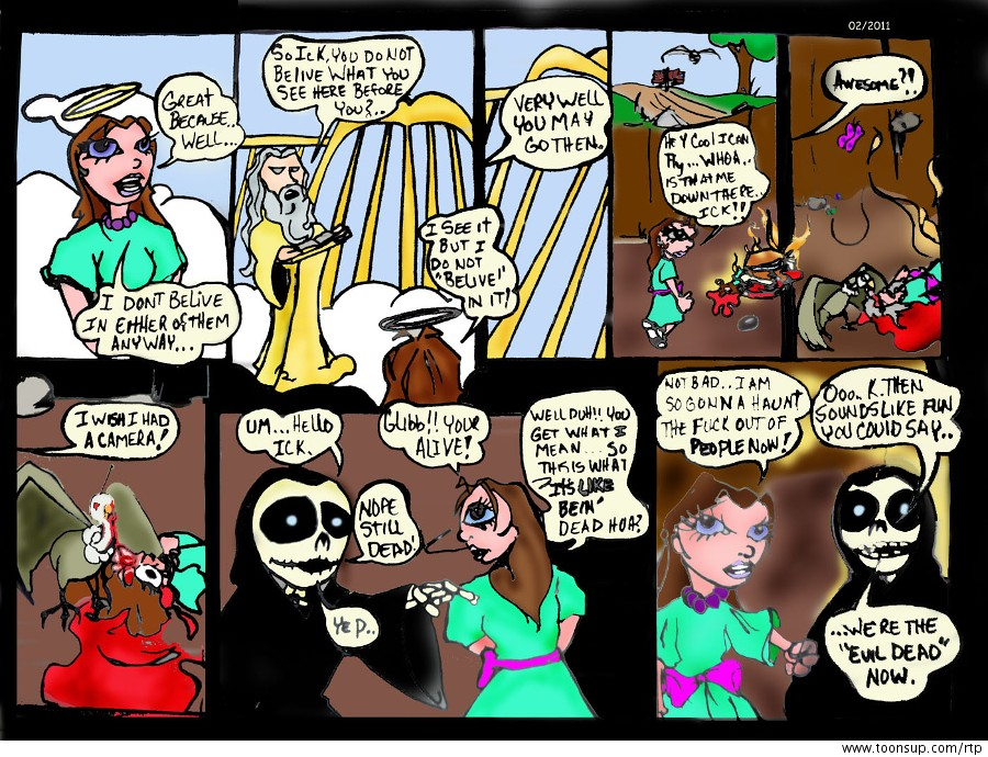 Cartoon: Ick and Glibb 1