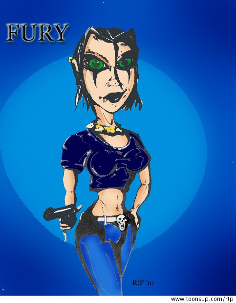 Concept Art / Character Design: Fury 1