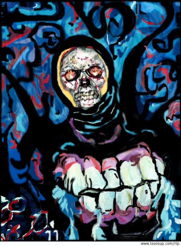 Concept Art / Character Design: No-Face deathmask 1