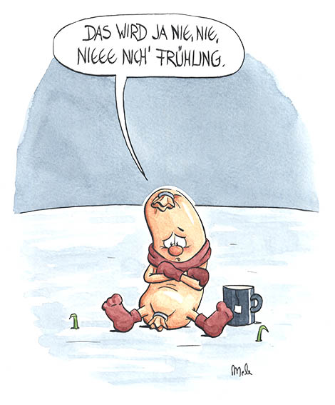 Cartoon: Schmollwurst 1