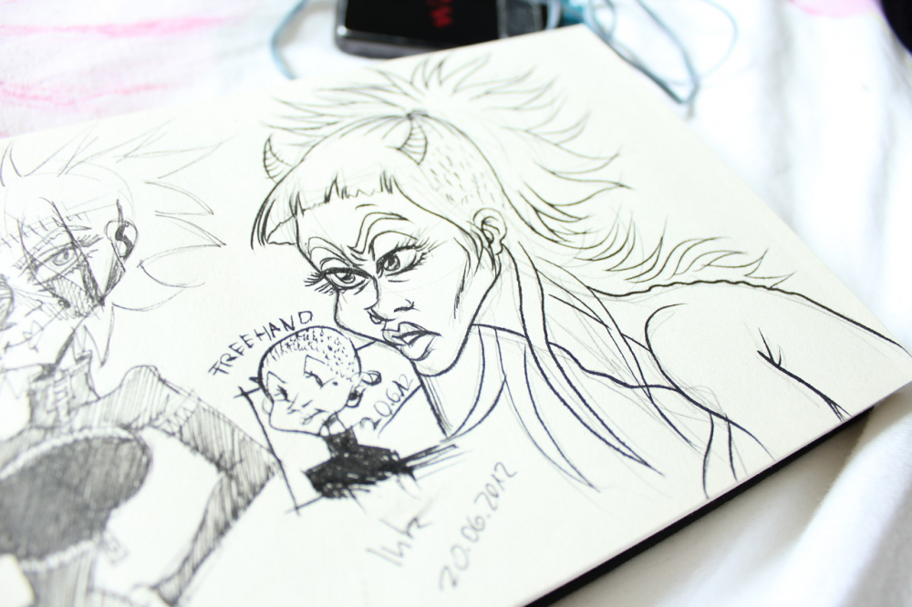 Concept Art / Character Design: Sketch 2 1
