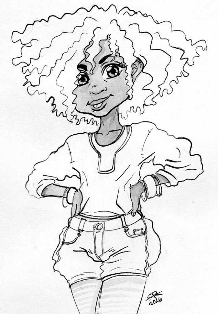 Illustration: Inktober2016: 4 1