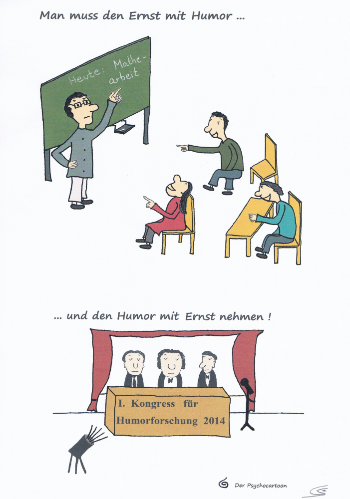 Cartoon: Humorforschung 1