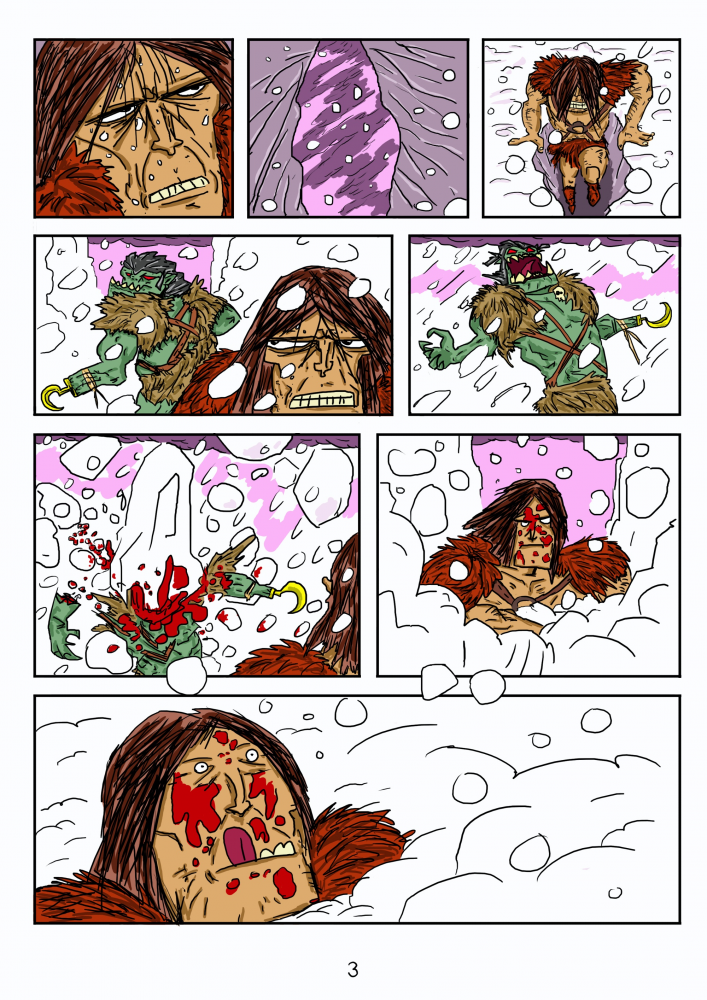 Comic: Barbarian Adventure 3